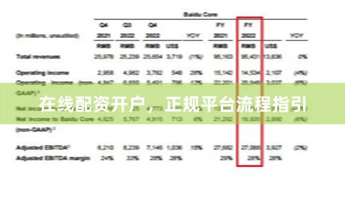 在线配资开户，正规平台流程指引